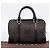 Céline Borsa Boston CELINE Macadam Canvas PVC Pelle Nero Oro Auth 195373V D'oro - vista 12