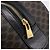 Céline Borsa Boston CELINE Macadam Canvas PVC Pelle Nero Oro Auth 195373V D'oro - vista 17