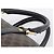 Céline Borsa Boston CELINE Macadam Canvas PVC Pelle Nero Oro Auth 195373V D'oro - vista 8