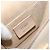 Borsa a spalla con catena FENDI in pelle beige e oro Auth bs36715 D'oro - vista 21