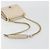 Borsa a spalla con catena FENDI in pelle beige e oro Auth bs36715 D'oro - vista 8