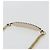Borsa a spalla con catena FENDI in pelle beige e oro Auth bs36715 D'oro - vista 9