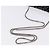 Borsa a tracolla Salvatore Ferragamo Gancini Chain in pelle nera e argento Auth 195321A Nero - vista 6