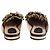 Mules Elie Saab in pelle nera Nero - vista 2