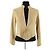 Giacca Max Mara in pelle beige