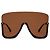 Gafas de sol Shield Gucci GG0540S Cruise 2020 Runway Negro Dorado - vista 3