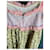Zimmermann Maxikleid mit Rüschen Pink Mehrfarben Beige Gelb - Ansicht 5
