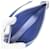 Burberry Shield Sling Leather Mini Blu - vista 3
