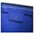 Burberry Shield Sling Leather Mini Blu - vista 4