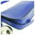Burberry Shield Sling Leather Mini Blu - vista 6