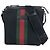 Gucci Schultertasche Sherry Line Web Canvas Schwarz