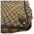Borsa Tote Gucci in tela marrone - vista 6