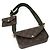 Borsa/portafoglio a spalla Multi Pochette Felicie di Louis Vuitton Marrone Cachi - vista 3