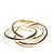 Cartier Trinity Ring in drei Goldarten Golden - Ansicht 3