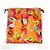 Bolso de accesorios con cordón Loewe Paula's Ibiza Multicolor Naranja - vista 4