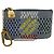Louis Vuitton Pochette Clé Key Case Blu