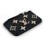 Louis Vuitton Pochette Clé Coin Case in Bicolor Monogram Empreinte Black Beige - view 2