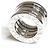 Bulgari Pendente Bvlgari B.zero1 in oro bianco 18K D'oro