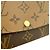 Louis Vuitton Monogram Reverse Portefeuille Emilie Long Wallet Marrone Monogramma - vista 8