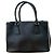 Bolso de mano Prada Saffiano Galleria negro - vista 2