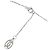 Collana Cartier Damour in oro bianco 18K - vista 5