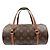 Borsa a Spalla Papillon 26 Monogram Louis Vuitton Marrone Monogramma