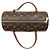 Borsa a Spalla Papillon 26 Monogram Louis Vuitton Marrone Monogramma - vista 4