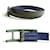 Hermès Hermes Be Api Double Tour Leather Bracelet Navy blue  - view 4