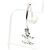 Céline Orecchini a goccia Celine Macadam Diamond White Gold D'oro - vista 4