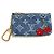 Monedero Louis Vuitton Monogram Denim Azul