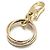 Pendente Cartier Baby Trinity D'oro