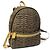 Fendi Brown Canvas Backpack