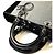 Borsa Christian Dior Dior Lady Canvas Patent Nero - vista 10