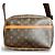 Louis Vuitton Reporter PM Castaño Dorado - vista 2