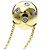 Pendente Tiffany & Co. Etoile Ball in oro giallo 18K con platino e diamanti D'oro - vista 7