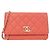 Portafoglio a catena/spalla Chanel AP3127 Rosso
