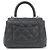 Timeless Borsa Chanel AP4244 in pelle di vitello martellata Nero - vista 2