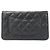 Chanel Timeless Classic Line AP0250 Wallet Chain Black Dark red - view 2