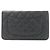 Chanel Timeless Classic Chain Wallet AP0250 Nero Bordò - vista 2