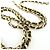 Chanel Timeless Classic Chain Wallet AP0250 Nero Bordò - vista 5