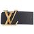 Louis Vuitton LV Initials 40MM Wendelgürtel M9151 Braun Schwarz - Ansicht 2