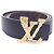 Louis Vuitton M0209 Standard Gürtel Braun Schwarz