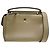 Borsa Convertible Fendi DotCom in Pelle Medium Beige