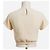 Massimo Dutti Conjunto de crop top e calças largas bege - vista 5