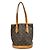 Louis Vuitton Bucket Monogram Canvas PM Marrone