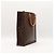 Louis Vuitton Monogram Sac Shopping Tote Bag Marrone Monogramma - vista 4