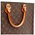 Louis Vuitton Monogram Sac Shopping Tote Bag Marrone Monogramma - vista 7