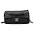 Bolso de solapa Chanel de piel de cordero acolchada negra Negro  - vista 1