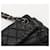 Bolso de solapa Chanel de piel de cordero acolchada negra Negro  - vista 9