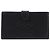 Cartera larga Chanel Coco Mark en piel de becerro granulada negra Negro